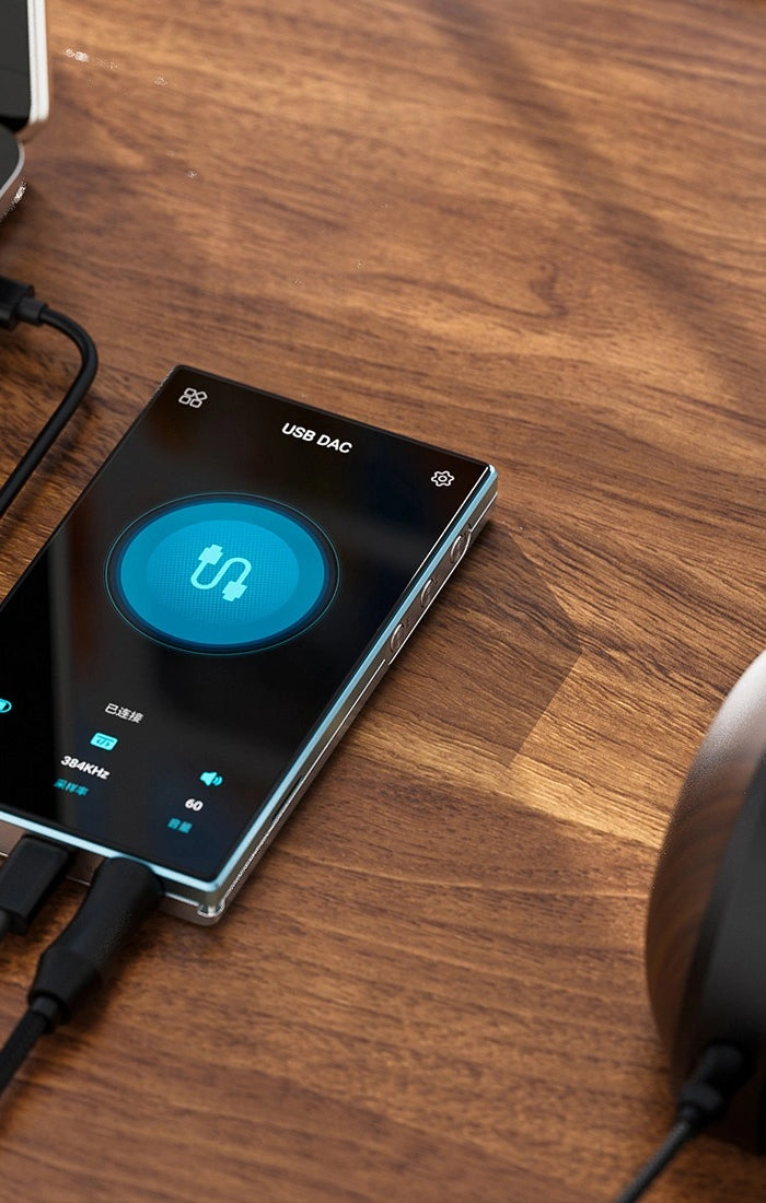 <h1>Asynchronous USB DAC<br/>Supports 384kHz/32bit</h1>