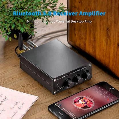 Fosi Audio BT20A – 100W ×2 Class-D Bluetooth Stereo Amplifier