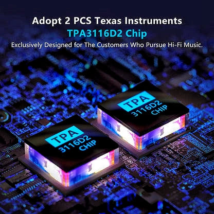 Fosi Audio BT20A – 100W ×2 Class-D Bluetooth Stereo Amplifier