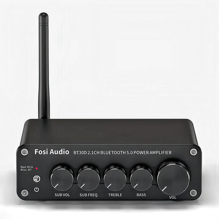 Fosi Audio BT30D – 2.1 Channel Class-D Bluetooth Amplifier with Sub Out