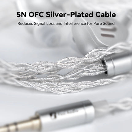 5N OFC Silver-Plated Cable