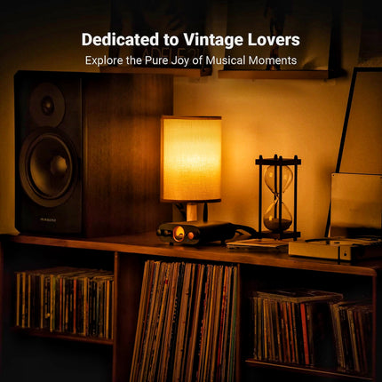 Fosi Audio MC101 – Bluetooth 5.3 Class-D Stereo Amplifier with VU Meter