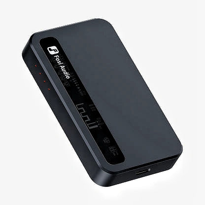 Fosi Audio N3 – Portable Bluetooth Headphone Amp & Receiver with Bass-Boost