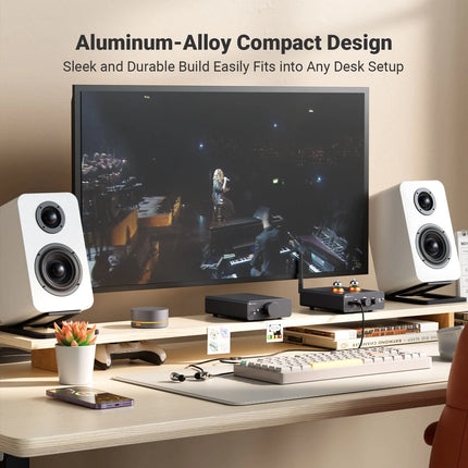 Fosi Audio Q6 – Mini Hi-Res DAC with AKM AK4493S, USB-C & Sub-Out