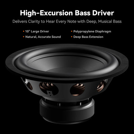 High-Excursion Bass Driver
