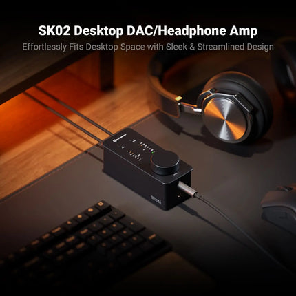 Fosi Audio SK02 – Desktop DAC & Balanced Headphone Amplifier