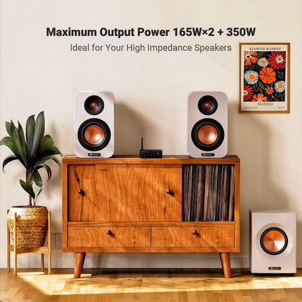 Fosi Audio BT30D Pro 2.1 Channel Bluetooth Amp