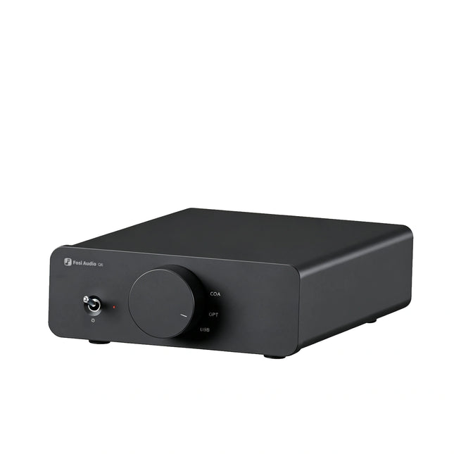 Fosi Audio Q6 – миниатюрный ЦАП высокого разрешения с процессором AKM AK4493S, портом USB-C и выходом для сабвуфера.