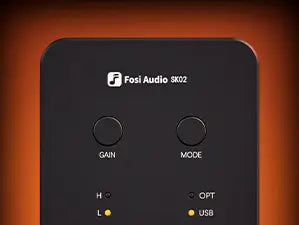 Gain and input Mode Switches