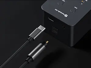 Supports Optical & usB Input