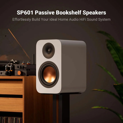 Fosi Audio SP601 – 6.5″ HybridCone Bookshelf Speakers 80 W RMS