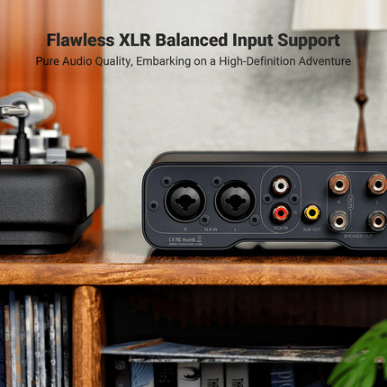 Fosi Audio ZA3 – Balanced Class-D Stereo/Mono Amplifier with XLR