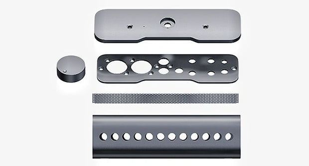 <strong>Aluminum Alloy and One-Piece Molded Chassis</strong>