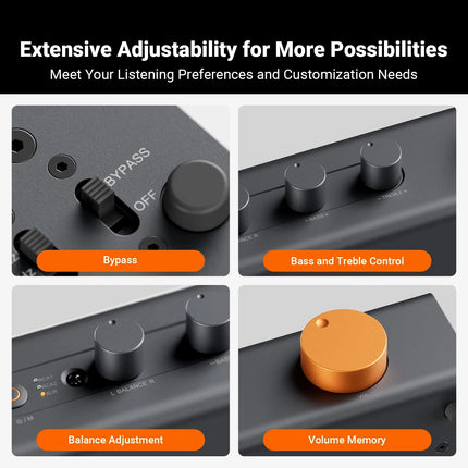 Fosi Audio ZP3 – Balanced Preamp Hub with XLR/RCA & Sub-Out