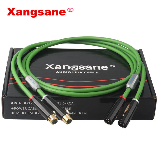 Xangsane SP-6008Ag Silver-Plated XLR Balanced Cable