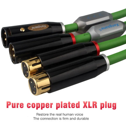 Xangsane SP-6008Ag Silver-Plated XLR Balanced Cable