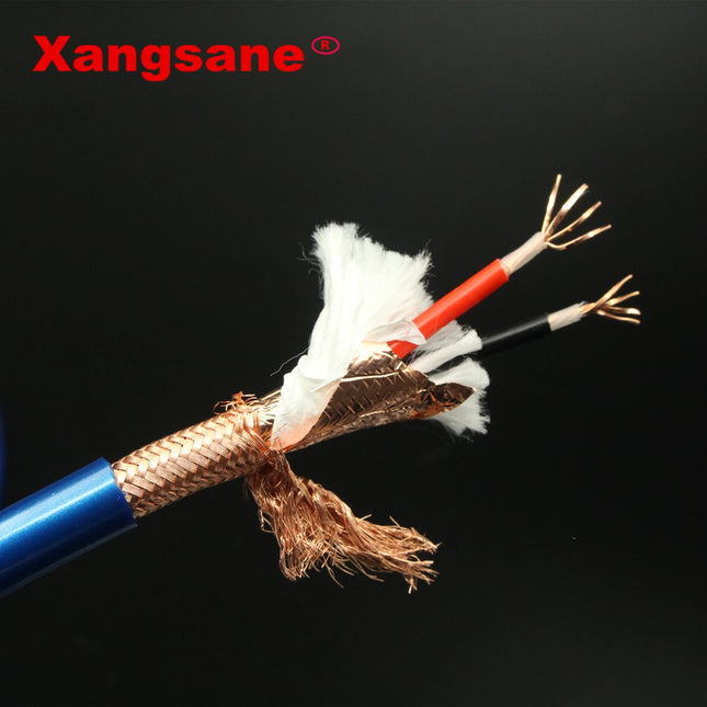 OFC HiFi RCA Audio Cable Interconnect - Xangsane SP-8001Cu 1m-5m