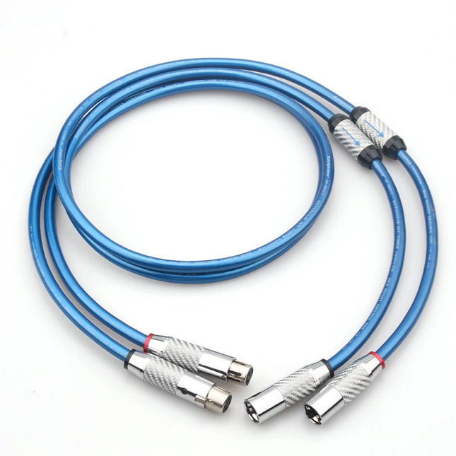 4N Rectangular OCC XLR Balanced Audio Cable