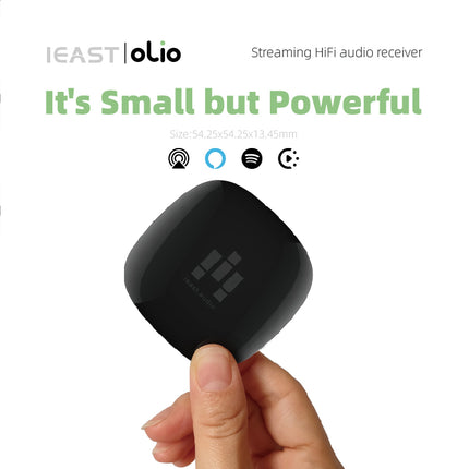 IEAST Olio – Hi-Fi Wireless Audio Receiver with AirPlay 2 & Bluetooth
