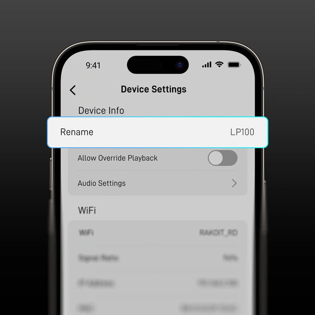 Device Settings