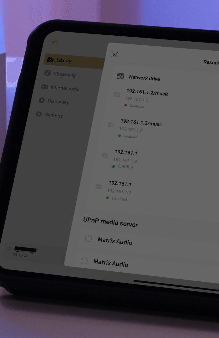 <h1>Enjoy<br/>Local & Cloud Music</h1>