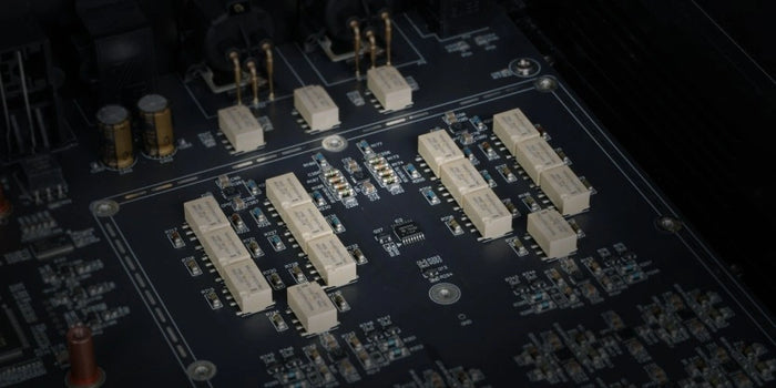 <h2>Sweeter and louder</h2><p>element X2 Pure has built-in a superb pre-amplifier with +10dB analog gain. When the pre-amp is enabled, it can output high-quality audio signals up to 15.8VRMS, combined with Hyper-Control technology, let the entire output range keep ultra-low noise and distortion. When paring with the brand-new audio power amplifier element P2, there is no need to add a standalone pre-amp to the system. The matching design satisfies you with both visual and listening, providing abundant power to various speakers.</p>