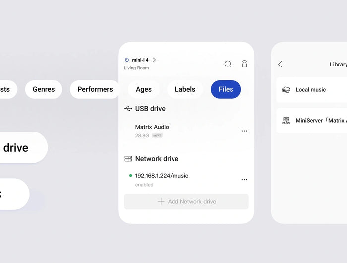 <h4>Sort out your local music, play them effortlessly</h4>