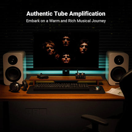 Fosi Audio P3 – Tube Preamplifier & Headphone Amp with Bluetooth 5.1