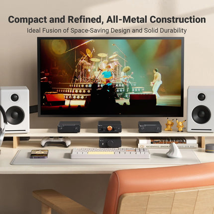 Compact and Refined, All-Metal Construction