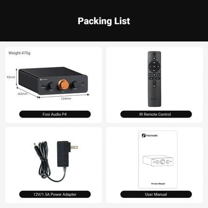 Packing List