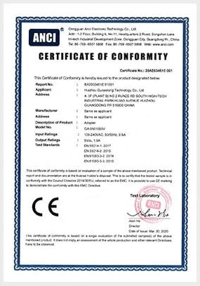 <h2>More Safe, More Reliable</h2><p>Power Supply Upgraded with CE,GS and other safety certificated.</p>