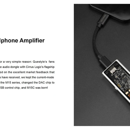 M15C Mobile Headphone Amplifier with DAC