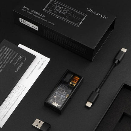 Questyle M15i – Hi-Res Portable DAC/Headphone Amp with Balanced 4.4mm & MFi Certified