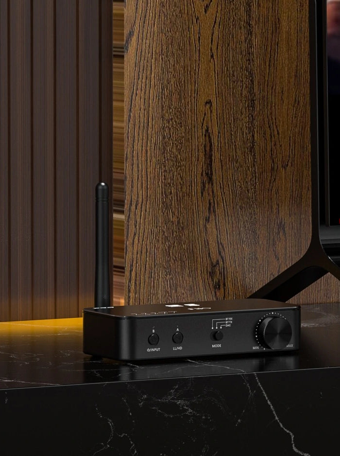 <h1>Input and output at<br/>the same time.<br/>New Bypass mode</h1>