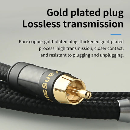 5N OCC 75Ω Coaxial SPDIF Digital Audio Cable - Xangsane
