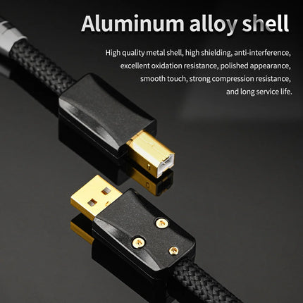 Xangsane 5N OCC USB Audio Cable for DAC – Multi-Connector