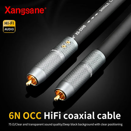 Xangsane 6N OCC 75Ω RCA Coaxial Digital Cable