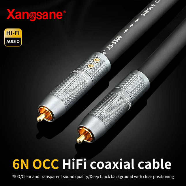 Xangsane 6N OCC 75Ω RCA Coaxial Digital Cable