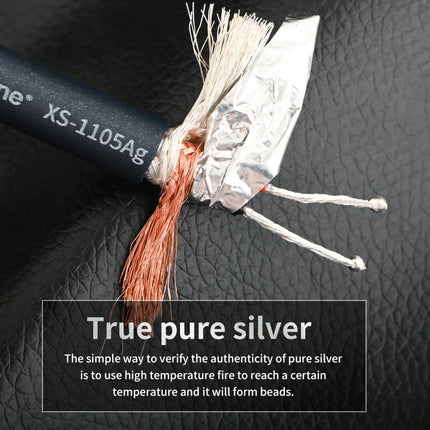 Xangsane XS-1105Ag 4N Sterling Silver RCA Interconnect