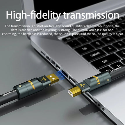 Xangsane 3300 6N OCC USB-A Audio Cable – A-to-A/A-to-B