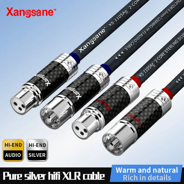 Xangsane XS-1105Ag 4N Pure Silver XLR Balanced Cable