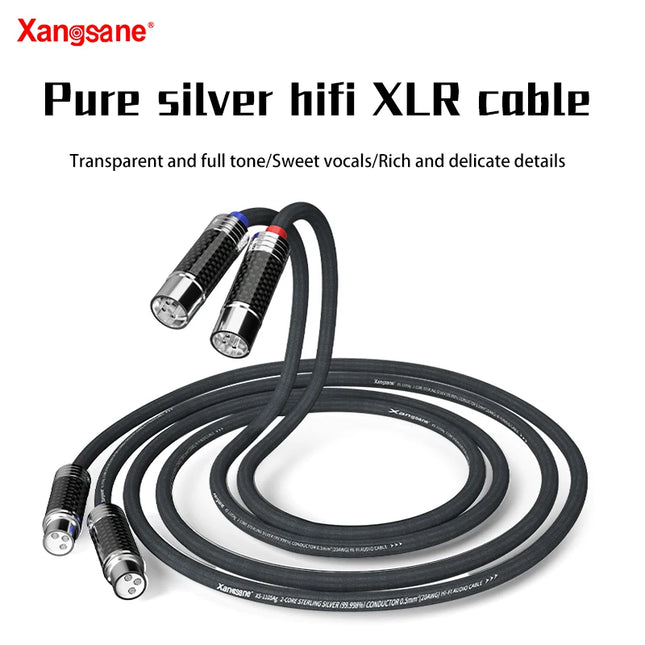 Xangsane XS-1105Ag 4N Pure Silver XLR Balanced Cable
