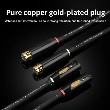 Xangsane 6N OCC XLR Balanced Interconnect – Pair