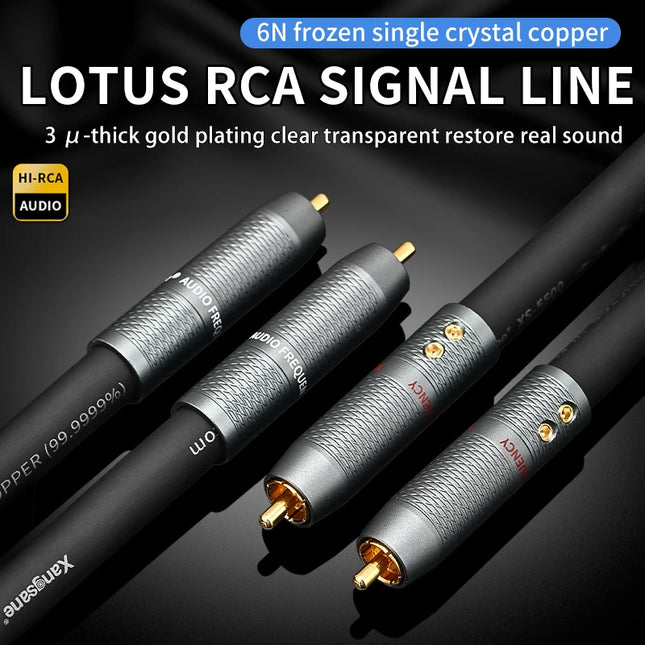 Xangsane 5500 6N OCC RCA Interconnect – Pair