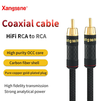 5N OCC 75Ω Coaxial SPDIF Digital Audio Cable - Xangsane