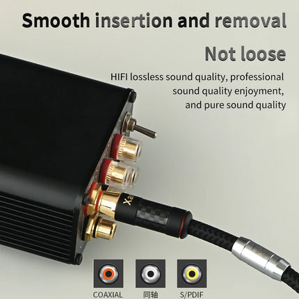 5N OCC 75Ω Coaxial SPDIF Digital Audio Cable - Xangsane