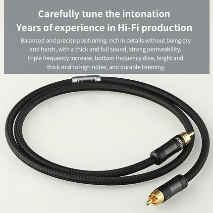 5N OCC 75Ω Coaxial SPDIF Digital Audio Cable - Xangsane