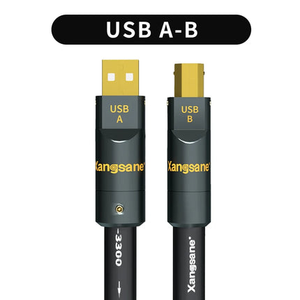 Xangsane 3300 6N OCC USB-A Audio Cable – A-to-A/A-to-B
