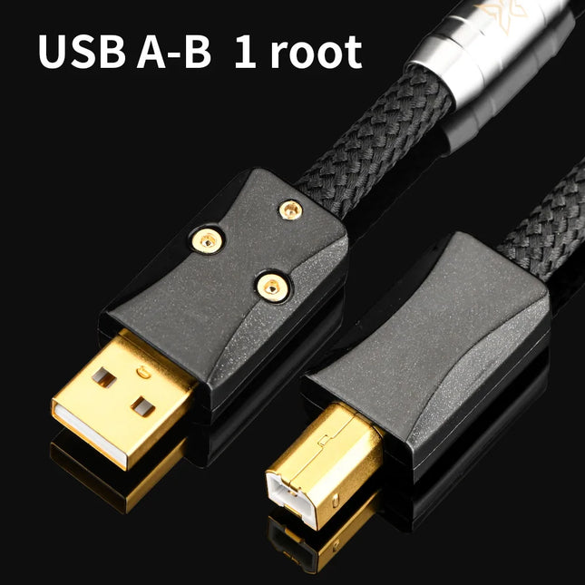 Xangsane 5N OCC USB Audio Cable for DAC – Multi-Connector