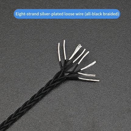 8-Strand Silver Plated Headphone Upgrade Cable - Xangsane XS-8Y